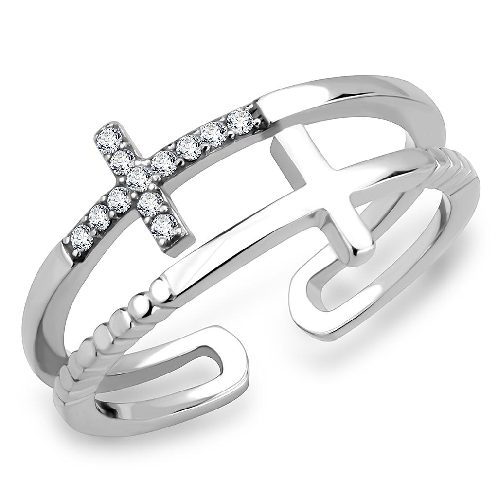 A ring with two crosses
