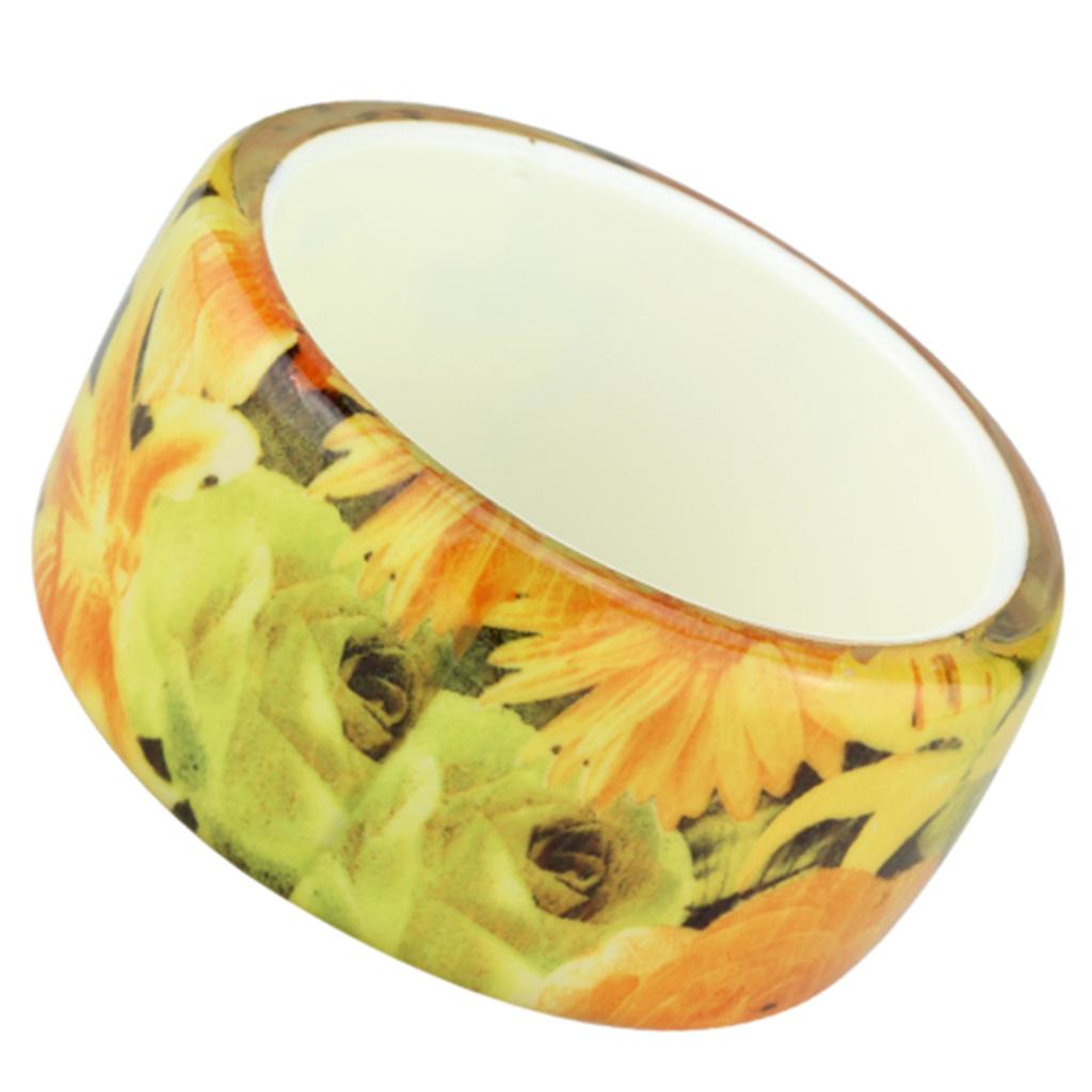 VL123 -  Resin Bangle with No Stone