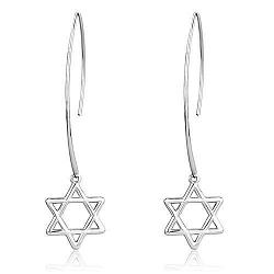 TK3147 - High polished (no plating) Stainless Steel Earrings with No Stone